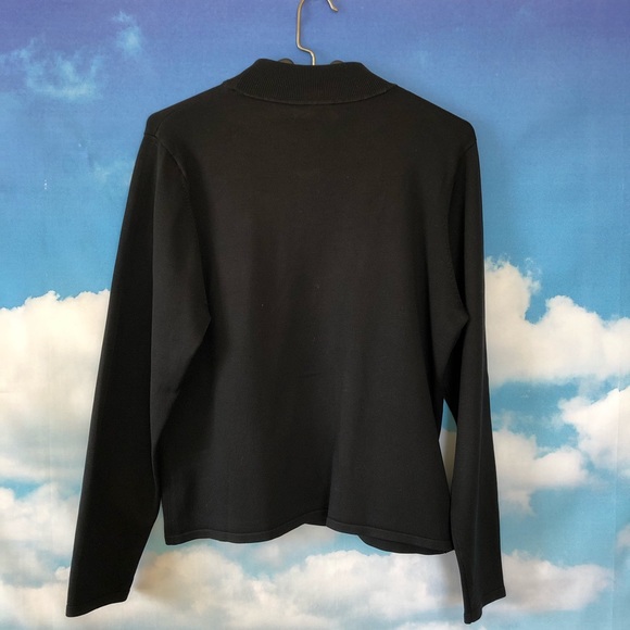 *sold* Black mockneck - Picture 2 of 4